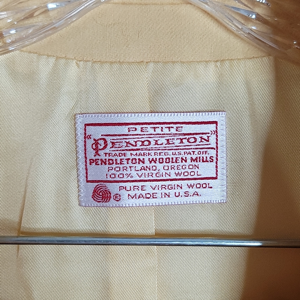 Pendleton Yellow Skirt Set - Picture 4 of 15